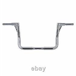 1-1/4 12 Rise Ape Hanger Handlebars for Harley-Davidson FLHR Road King 04-04