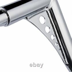 1-1/4 12 Rise Fat Ape Hanger Handlebars for Harley-Davidson XL883L 14-14