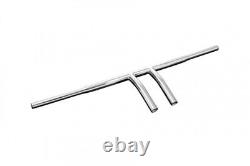 1 1/4 T-Bar Handlebar Chrome Width/Height 80/20cm Riser-Abstand 11,5cm