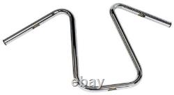 1 Inch Ape Hanger Chrome Width/Height 72/45cm incl. Parts Certificate