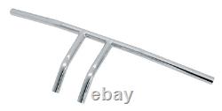 1 Inch T-Bar Handlebar Chrome for Japanese Motorcycles Width/Height 79/23cm