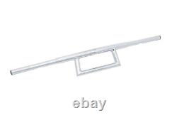 1 inch (25mm) Chrome Wide Custom Bobber/Drag Bars/Handlebar (Slotted) 55-260