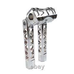 10.5 Pullback Handlebar Risers Clamps Fit Harley Dyna Softail Sportster 1'' Bar