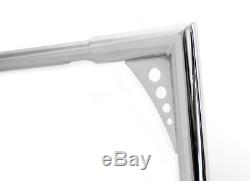 12 Chrome Ape Hangers Handlebars 1-1/4 Bars Hand Control Cruise Fit Harley Bagg