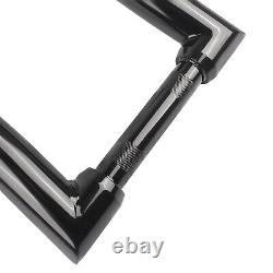 12 Hanger Handlebar Drag Bars Compatible With Harley Dyna Sportster XL883 1200