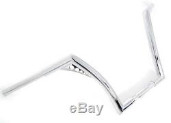 12 Rise Fat Ape Hangers Handlebars 1-1/4 Bars Chrome Hand Controls Harley 96-1