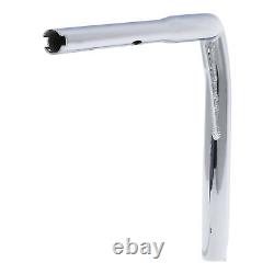 12'' Rise Fat T-Bar 1-1/4 Handlebar Fit For Harley Street Bob 06+ FLD 2012-2016