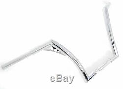13 Rise Fat Ape Hangers Handlebars 1-1/4 Bars Chrome Hand Controls Harley 96-1