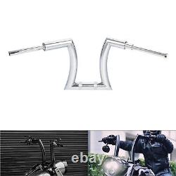 14 Rise 2'' Hanger Bar Handle Bar Chrome Fit For Harley Road King Sportster XL