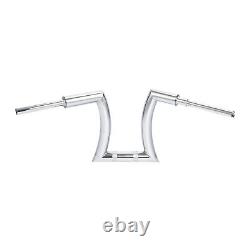 14 Rise 2'' Hanger Bar Handle Bar Chrome Fit For Harley Road King Sportster XL