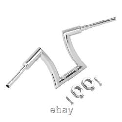 14 Rise 2'' Hanger Handlebar+Risers Fit For Harley Softail Sportster XL883 1200