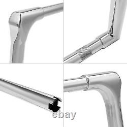 14'' Rise Ape Hangers Handlebar 1-1/4 Fits For Harley Softail Fatboy FXLR 18-up