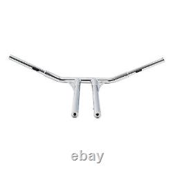 16 Rise 1-1/4 T-Bar Hanger Handlebar Fit For Harley Softail Standard Dyna