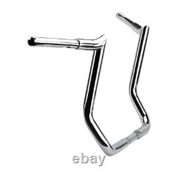 16 Rise Meathook Ape Hanger Handlebar For Harley Electra Street Glide FLH 1996+