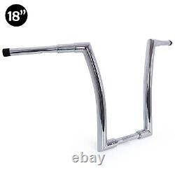 18 Chrome Ape Fat Hanger Bar 1.5 Handlebar For Harley 18-later Softail 12-16 F