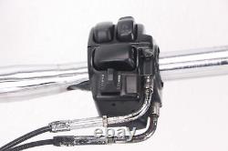 2005 Harley Road King 16 CHROME APE HANGER Handlebars Control Cable Switch Kit