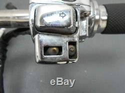 #3133 2012 09 to 13 Harley Davidson Street Glide Handle Bar / Chrome Controls