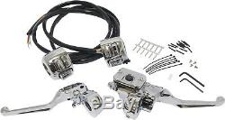 9/16 Handlebar Controls WithSwitches (Chrome)- HardDrive 26-129