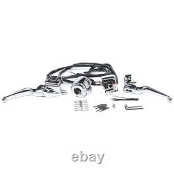 9/16in. Bore Handlebar Control Kit, Chrome Switches 96 To 2006 Big Twin-26-129