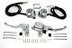 96-06 Chrome Handlebar Controls W 9/16 Bore Master Cylinder W Switches, Levers