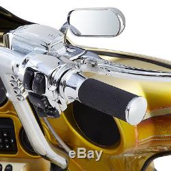 Arlen Ness RAD III Chrome Handlebar Controls Clutch & Brake 15mm Harley 08-13