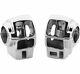 Bc Chrome Plated Handle Bar Switch Housing For Harley Fatboy 2007-2010