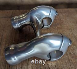 BMW R18 2019 2020 2021 2022 Original Chrome Handlebar Clamp Mounting 32717108038