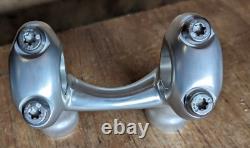 BMW R18 2019 2020 2021 2022 Original Chrome Handlebar Clamp Mounting 32717108038