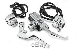 Biker's Choice 42387 Handlebar Control Kit with Chrome Switches