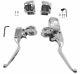 Biker's Choice Chrome Without Switches Handlebar Control Kits 53454
