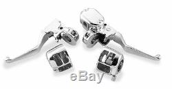 Biker's Choice Handlebar Control Kits Chrome Without Switches 26-067