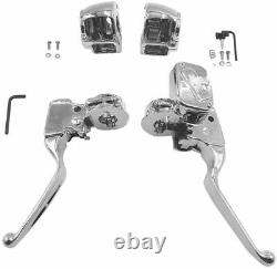 Bikers Choice Handlebar Control Kit For 53454 Without Switches Chrome