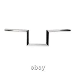 Biltwell Handlebars Zed BAR, Chrome, for Harley-Davidson 1982 With TUV