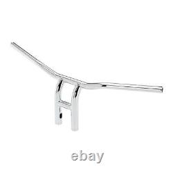 Biltwell Tyson XL Pullback Handlebar 10 Inch Chrome TBW TUV Approved