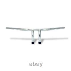 Buffalo 1 1/4 Fat Tiller Bar 6 High, Chrome, For Harley Davidson