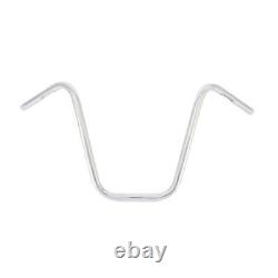 Burly 1 Inch Narrow Apes Handlebar Chrome 14 Inch Rise For 82-21 H-D W