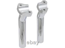 CCE Moto Motorcycle Motorbike Pullback Forged Risers Chrome 6.5 Inch