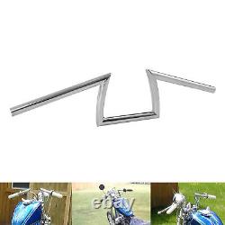 Chrome 1 Handlebars Z Bars Fit For Harley Sportster XL883 XL1200 Custom Chopper