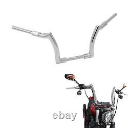 Chrome 10 Rise Ape Hanger Handerbar Bar Fit For Harley Softail Model 2010-2013