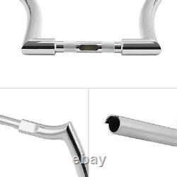 Chrome 10 Rise Ape Hanger Handerbar Bar Fit For Harley Softail Model 2010-2013