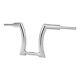 Chrome 14 Rise 2 Ape Hanger Handle Bar Fit For Harley Softail Slim Sportster