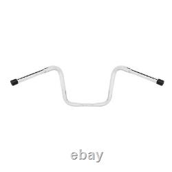 Chrome 14 Rise APE Hangers Bars 1-1/4 Fat Handlebars Fit For Harley FLST FXST