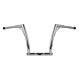Chrome 14 Rise Handlebar 1-1/4 Fit For Harley Dyna Street Fat Bob Low Rider Us