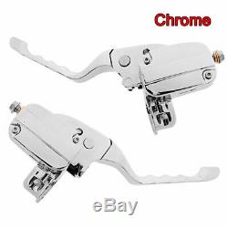 Chrome Handlebar Control Kit With Hydraulic Clutch For Harley Touring 14-19