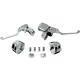 Chrome Handlebar Control Kit With Mechanical Clutch Without Switch 0610-0533