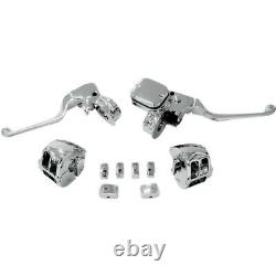 Chrome Handlebar Control Mechanical without Switch Drag Specialties H07-0755KDS