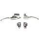 Chrome Handlebar Control Pkg 1996-2007 Harley Touring Models Withradio And Cruise