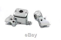 Chrome OE Style Smooth Handlebar Control Cover Kit for Harley Touring FLT 96-07