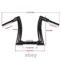 Compatible With Harley Dyna Sportster XL883 1200 16 Hanger Handlebar Drag Bars