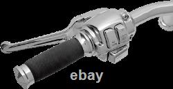 Drag Specialties 0610-0528 Chrome Handlebar Control Kit with Mechanical Clutch